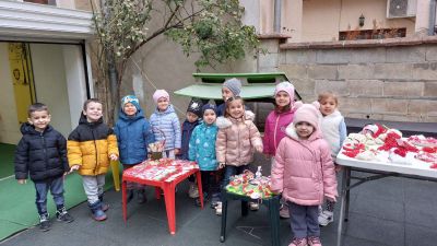 Благотворителен базар за мартеници - ЧДГ Чебурашка - град Варна